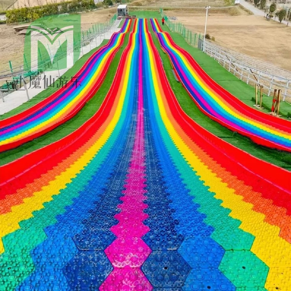 بغیر رولر کے ہیکساگونل کونے رینبو سلائیڈ